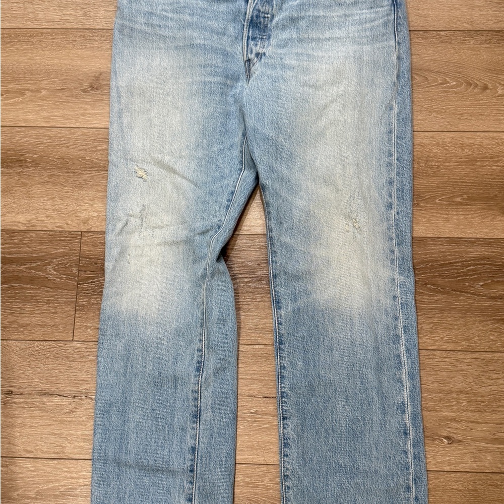 Men's Levi’s 501 Light Blue Jeans